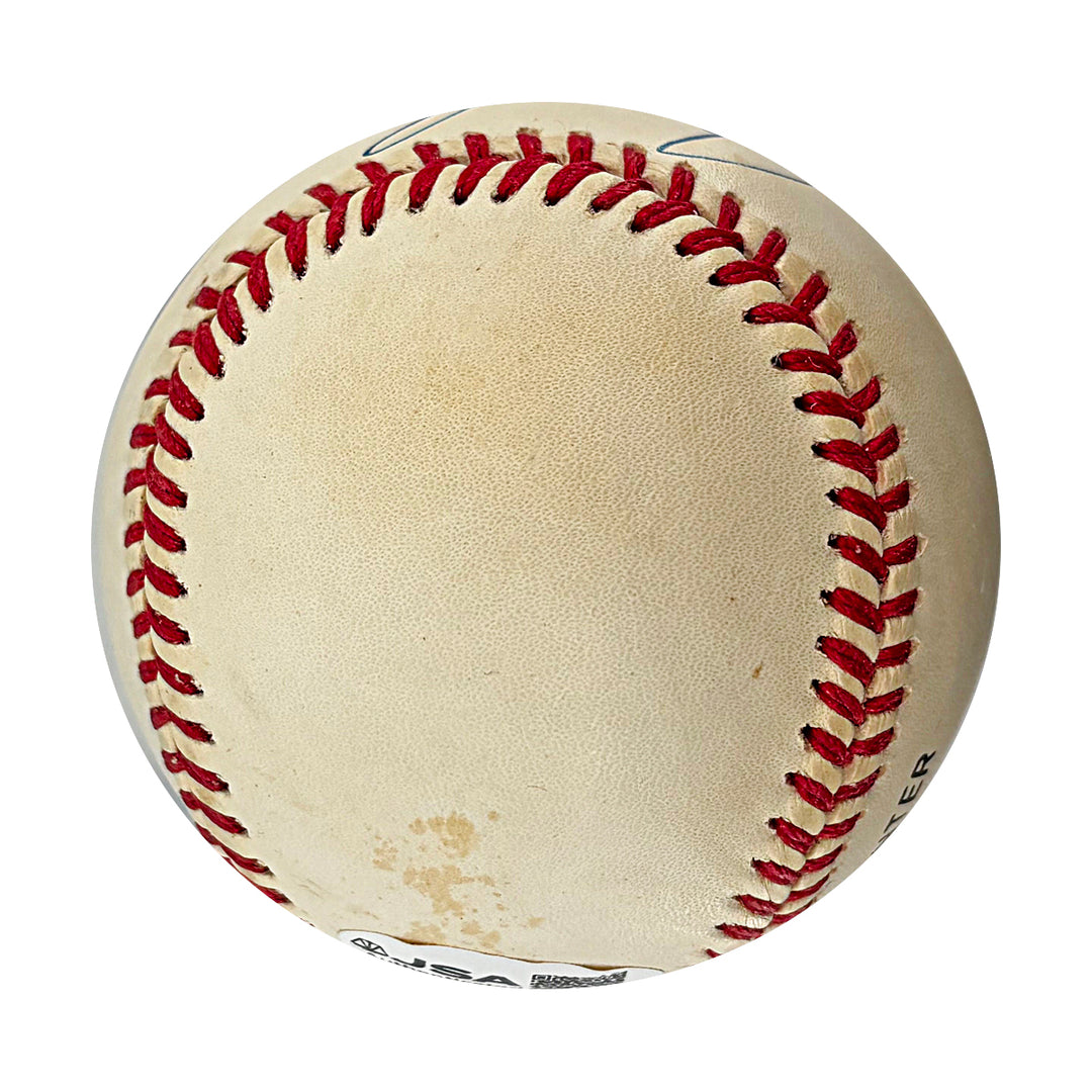 Johnny Bench Cincinnati Reds Autographed ONL Baseball JSA COA
