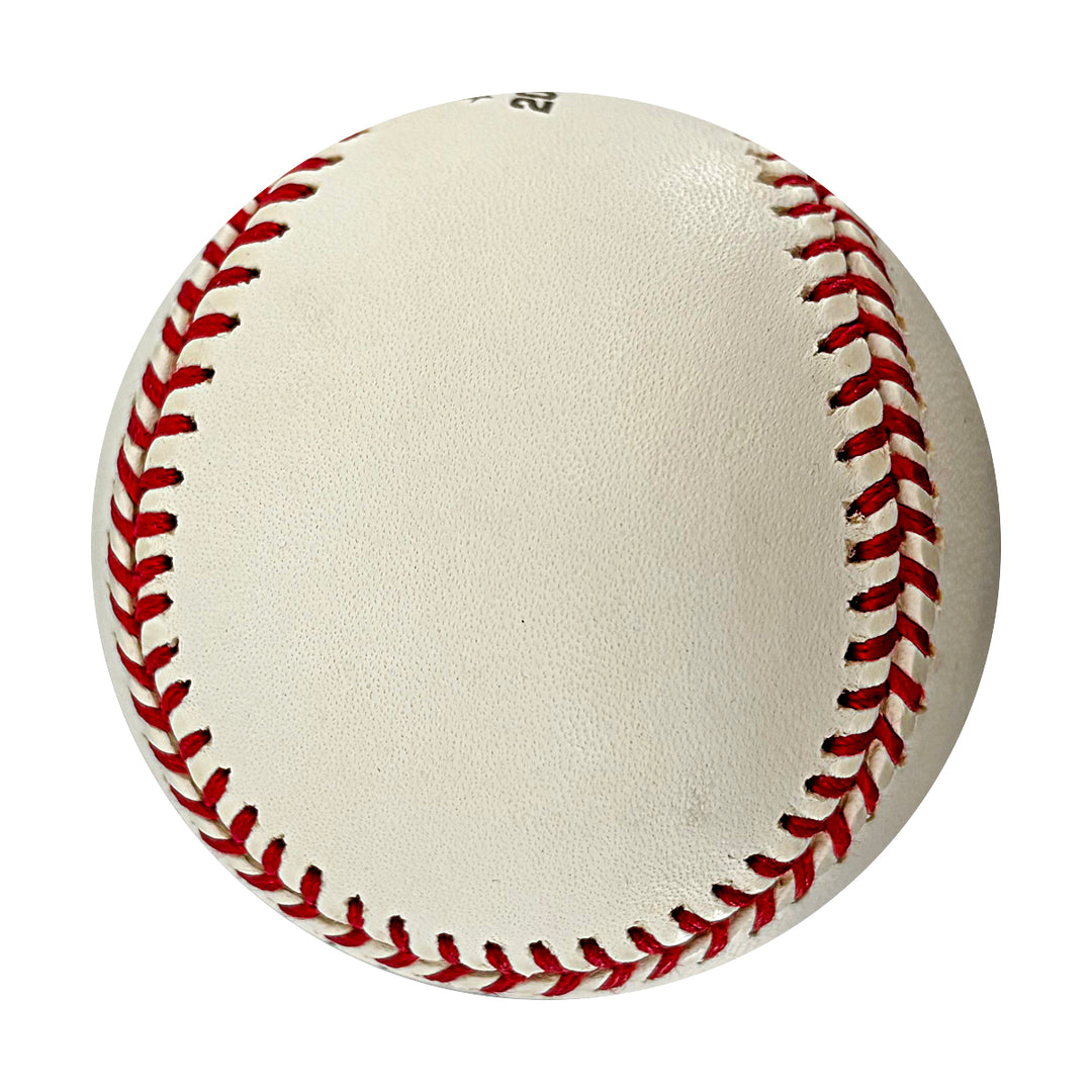Ron Guidry New York Yankees Autographed 2000 World Series Logo Baseball JSA COA