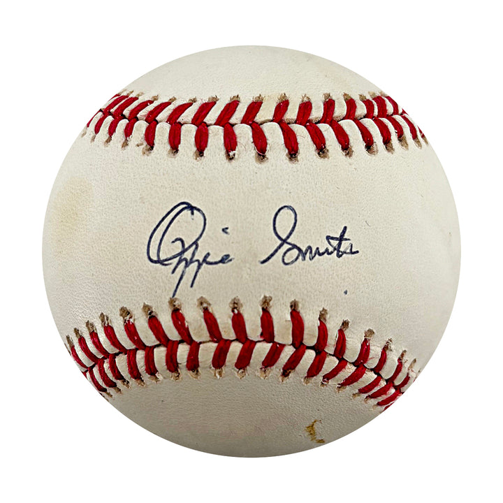 Ozzie Smith St Louis Cardinals Autographed ONL Baseball JSA COA