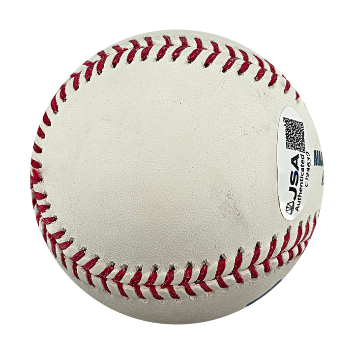 Pete Rose Reds Phillies Autographed OMLB Baseball JSA COA #CJ94639