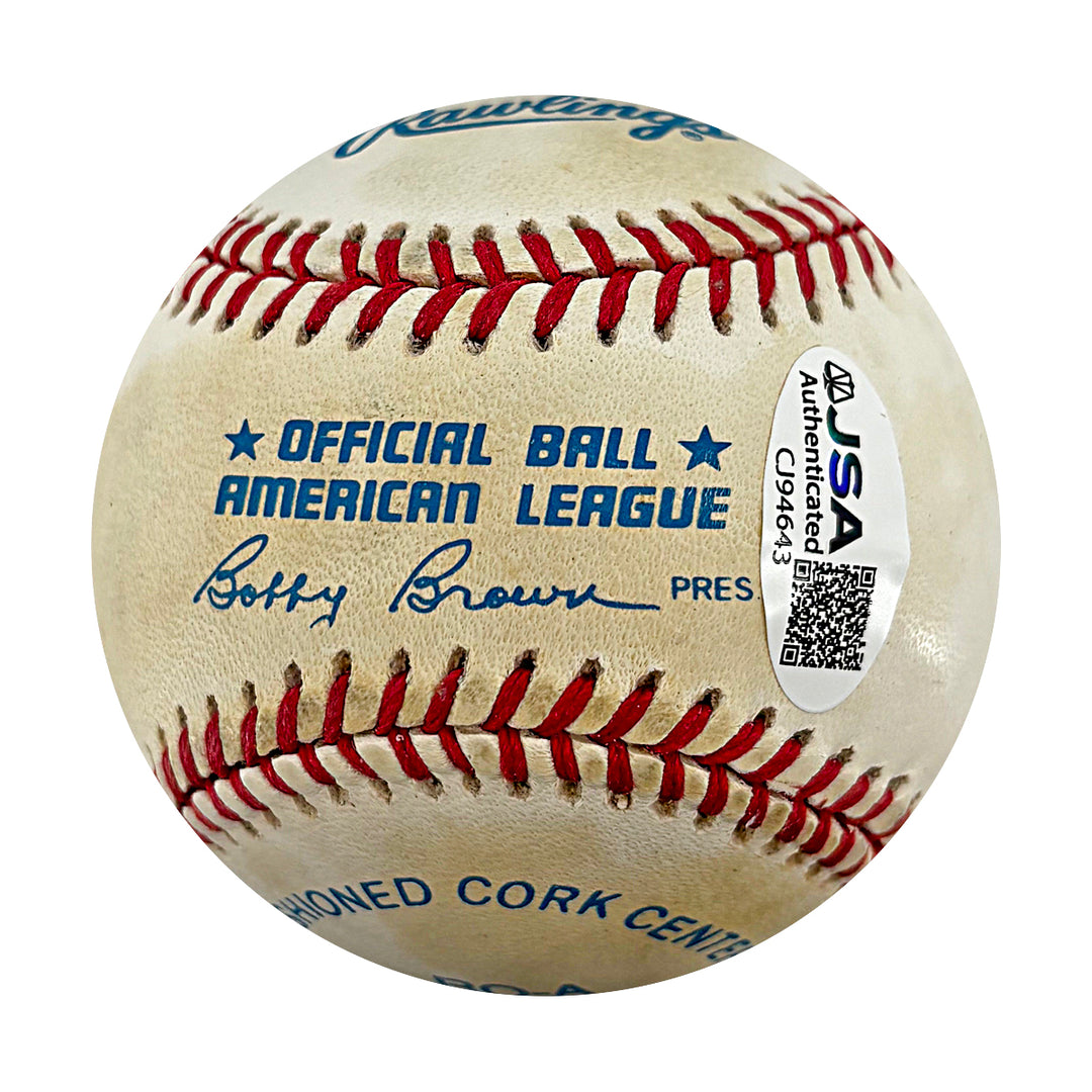 Don Mattingly New York Yankees Autographed OAL Baseball JSA COA