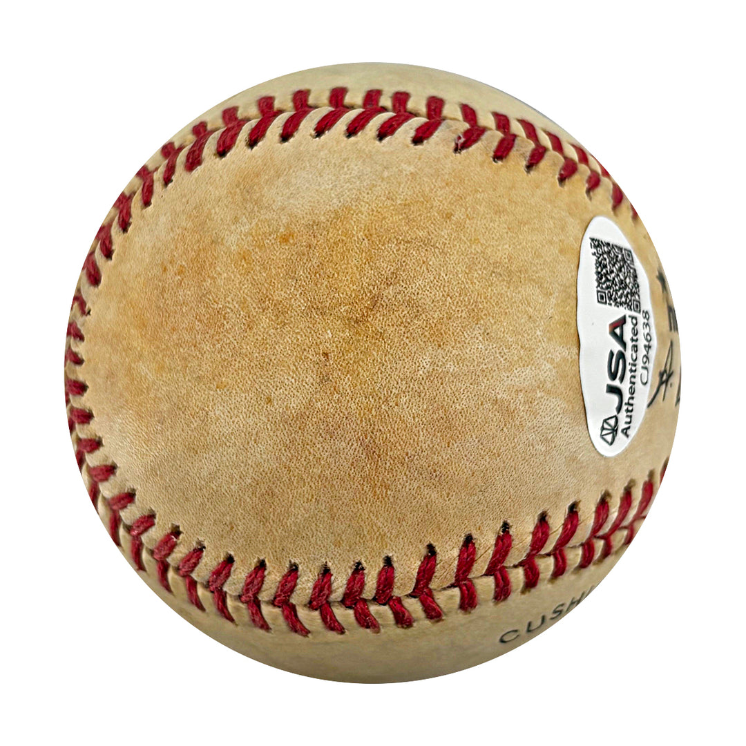 Eric Davis Cincinnati Reds Autographed ONL Baseball JSA COA