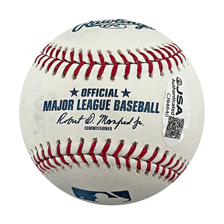 Gio Urshela New York Yankees Autographed OMLB Baseball JSA COA #CJ94640