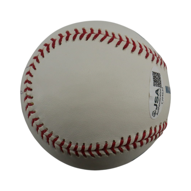 Jason Giambi New York Yankees Autographed OMLB Baseball JSA COA