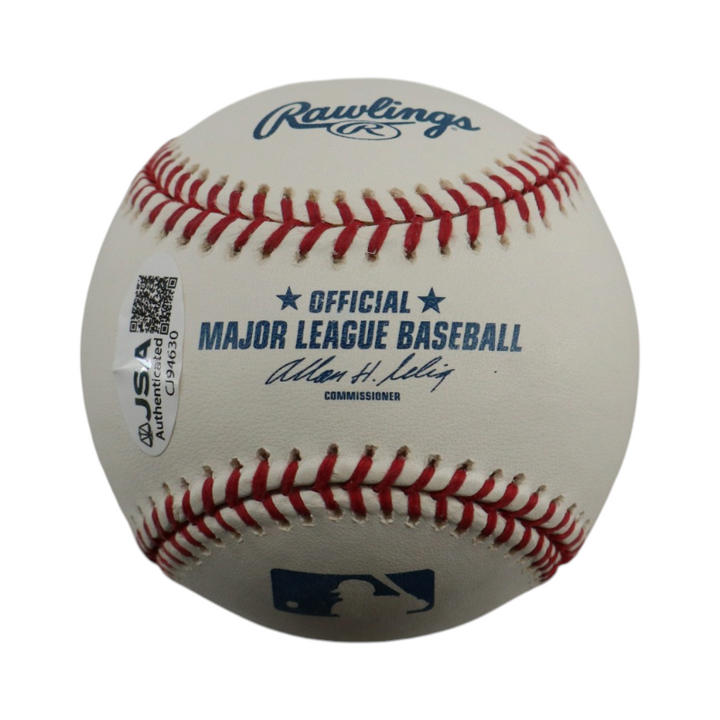 Jason Giambi New York Yankees Autographed OMLB Baseball JSA COA