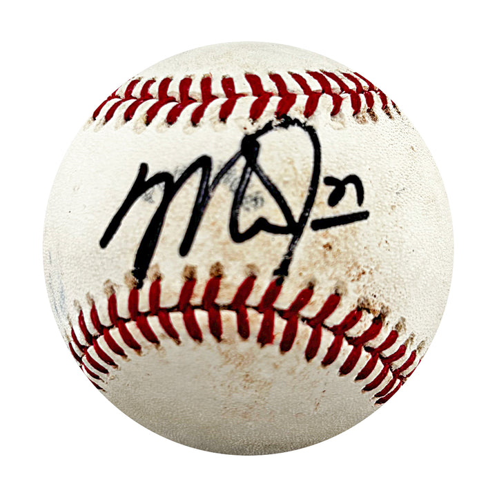 Mike Trout Los Angeles Angels Autographed OMLB Baseball JSA LOA