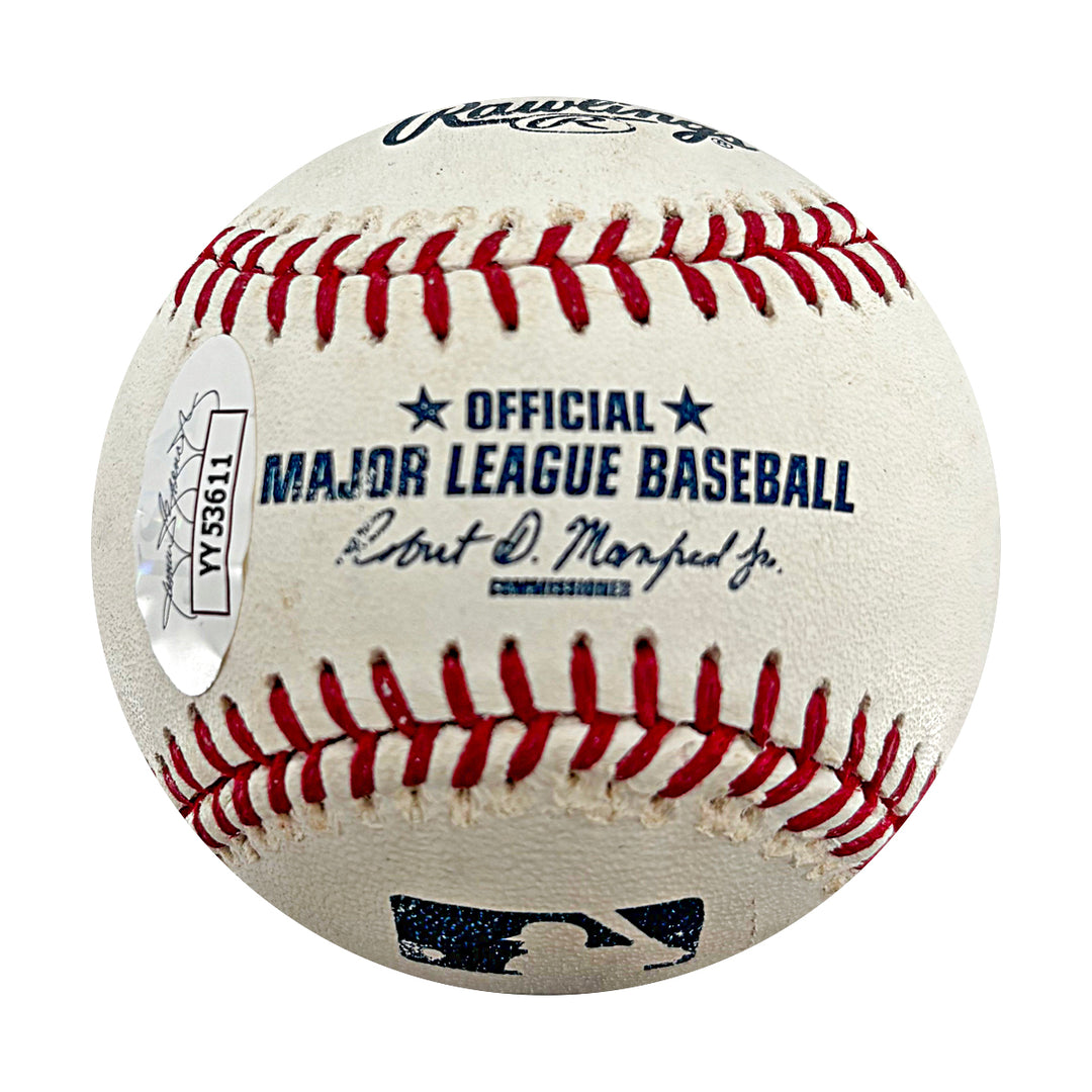 Mike Trout Los Angeles Angels Autographed OMLB Baseball JSA LOA