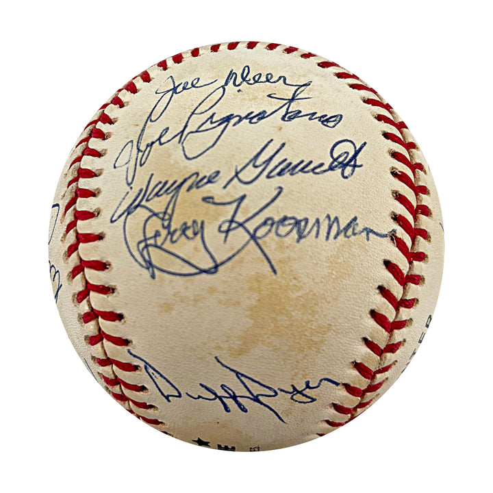 Seaver Berra Ryan New York Mets 1969 Multi Signed ONL Baseball 20 Autos JSA LOA
