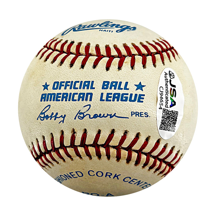 Buck Leonard Negro Leagues Autographed OAL Baseball JSA COA #CJ94654