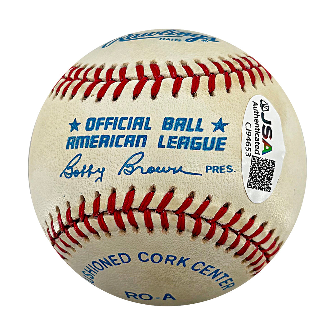 Buck Leonard Negro Leagues Autographed OAL Baseball JSA COA #CJ94653