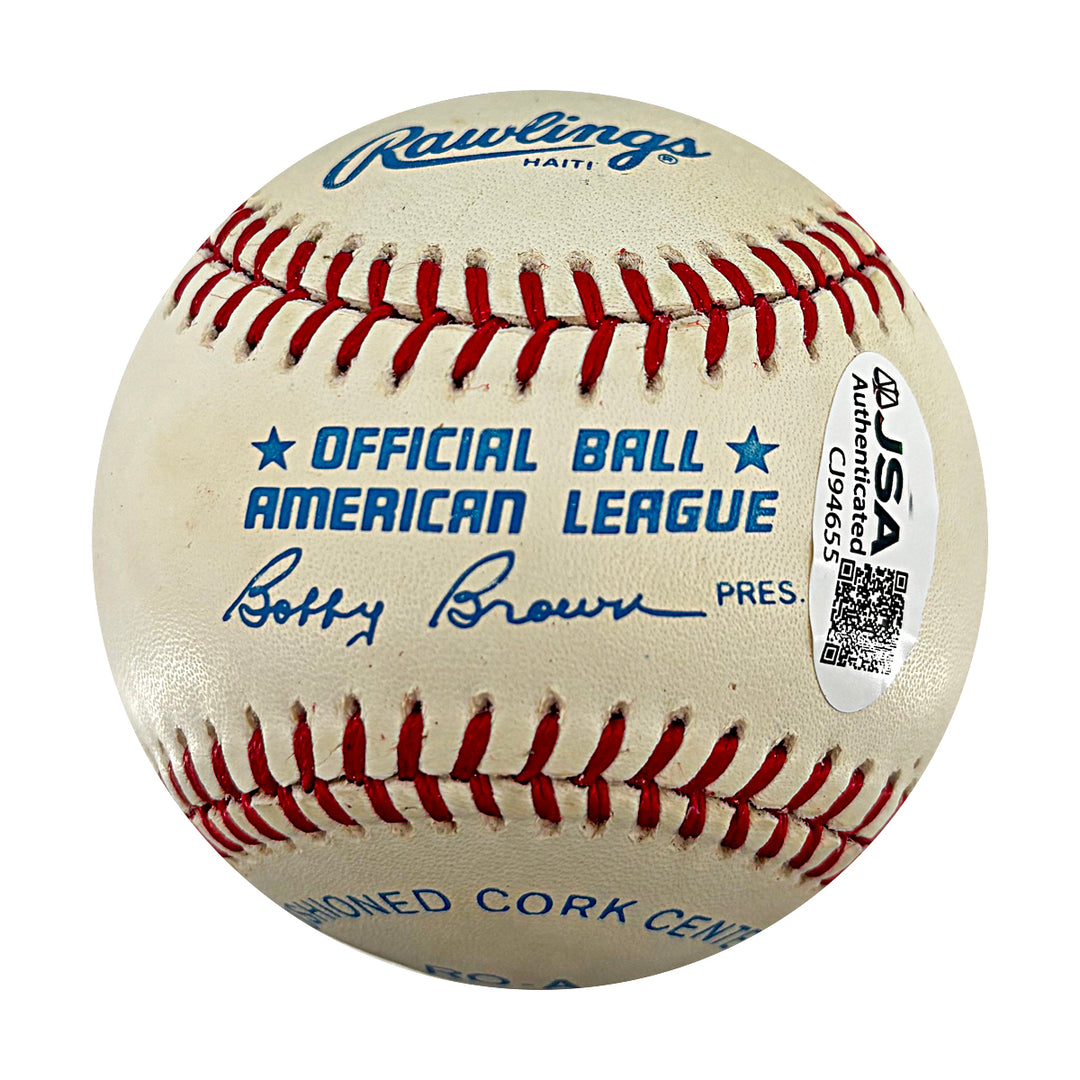 Buck Leonard Negro Leagues Autographed OAL Baseball JSA COA #CJ94655