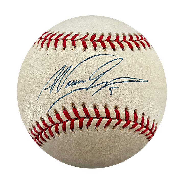 Nomar Garciaparra Boston Red Sox Autographed OALB Baseball JSA COA