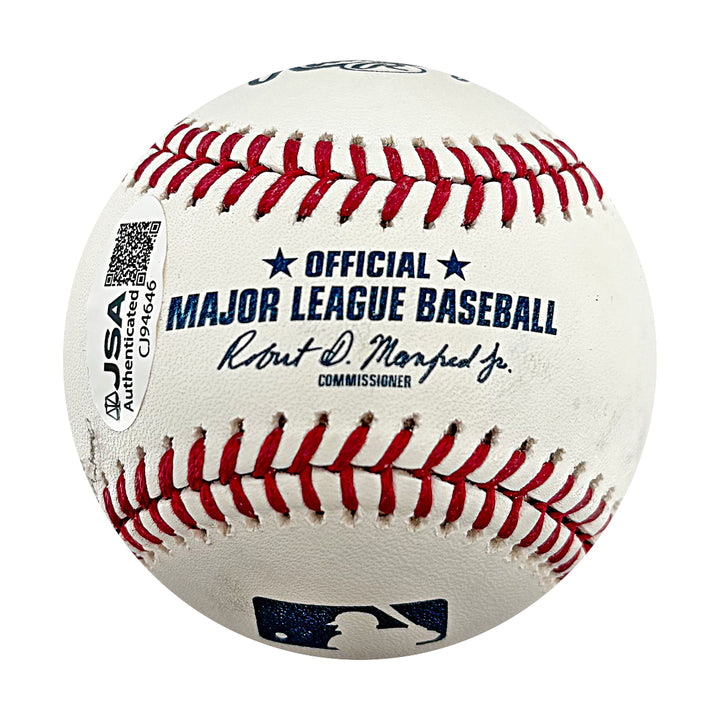 David Wright New York Mets Autographed ONL Baseball JSA COA