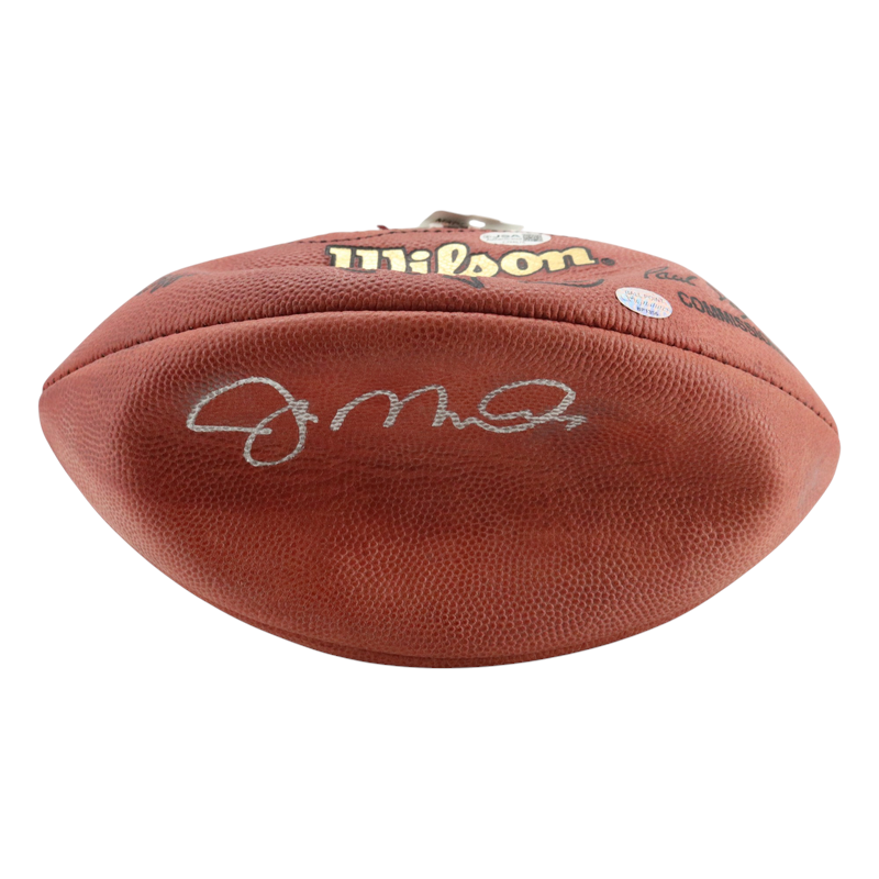 Joe Montana San Francisco 49ers Autographed Wilson NFL Football JSA COA
