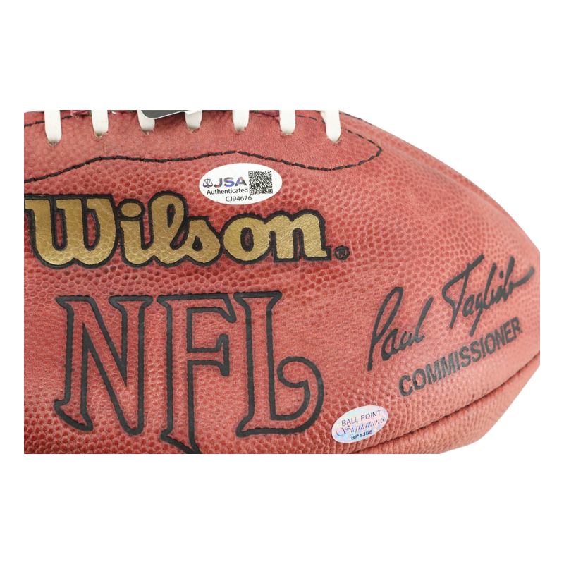 Joe Montana San Francisco 49ers Autographed Wilson NFL Football JSA COA