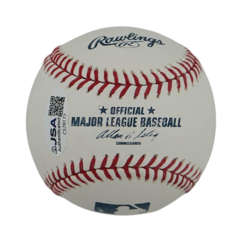 Mariano Rivera New York Yankees Autographed OMLB Baseball JSA COA #CS78177