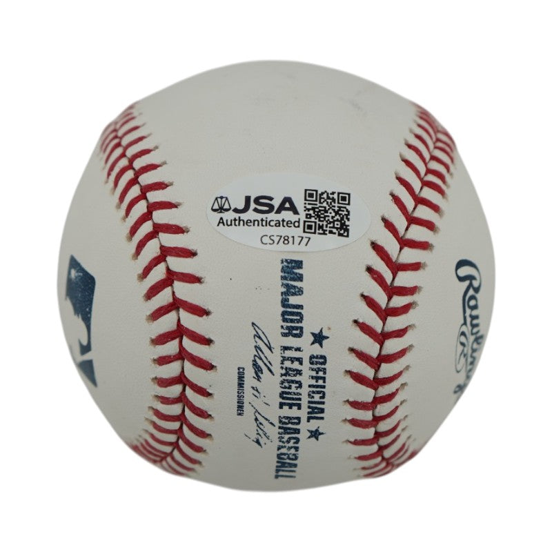 Mariano Rivera New York Yankees Autographed OMLB Baseball JSA COA #CS78177