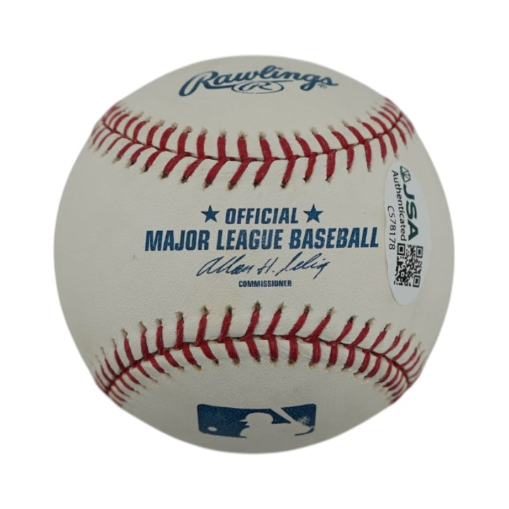 Mariano Rivera New York Yankees Autographed OMLB Baseball JSA COA #CS78178