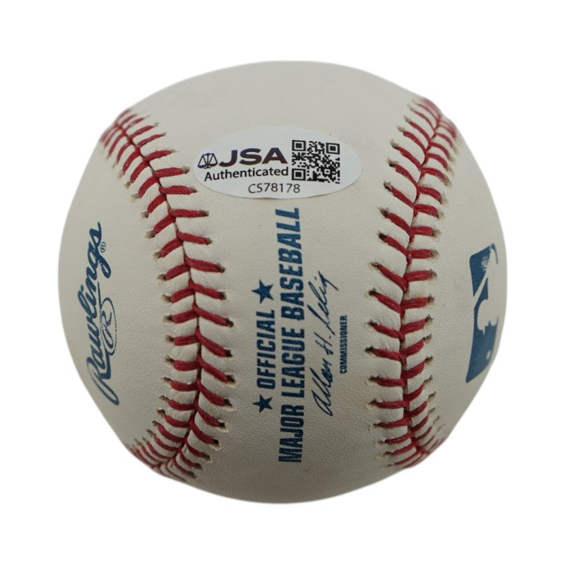 Mariano Rivera New York Yankees Autographed OMLB Baseball JSA COA #CS78178
