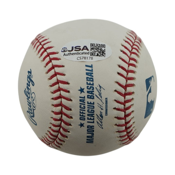 Mariano Rivera New York Yankees Autographed OMLB Baseball JSA COA #CS78178