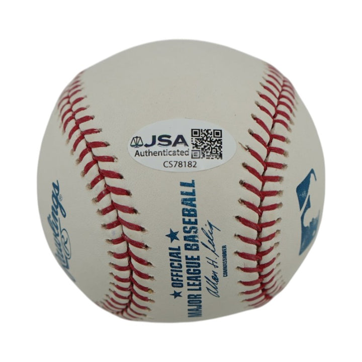 Alex Rodriguez New York Yankees Autographed OMLB Baseball JSA COA #CS78182