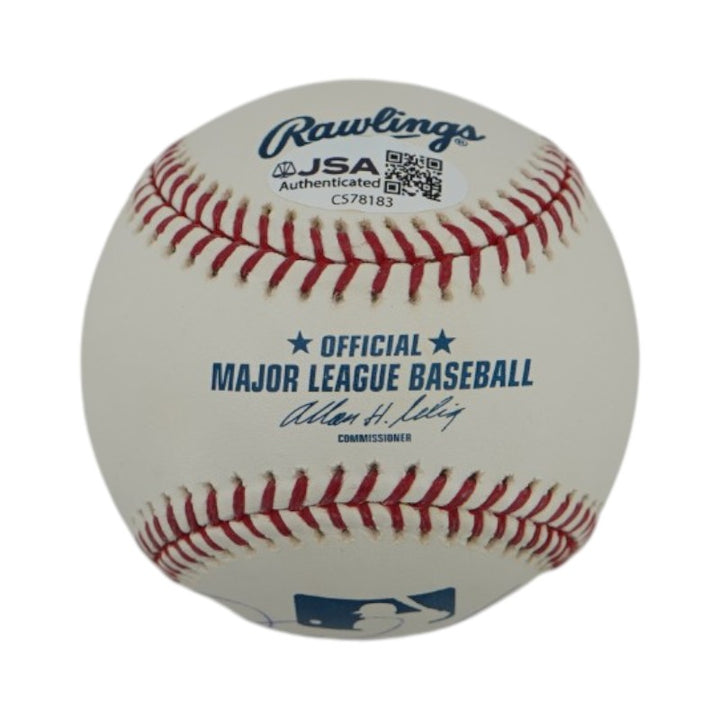 Alex Rodriguez New York Yankees Autographed OMLB Baseball JSA COA #CS78183
