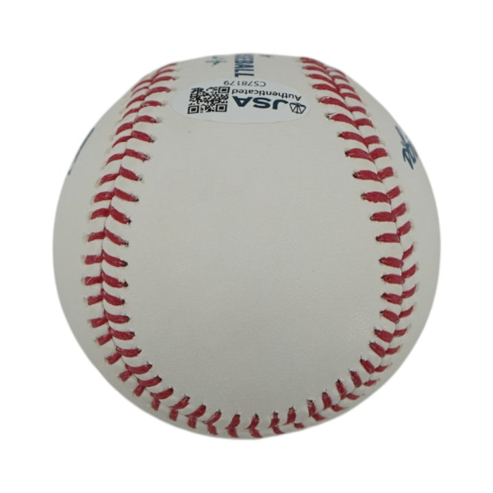 Anthony Volpe New York Yankees Autographed OMLB Baseball JSA COA