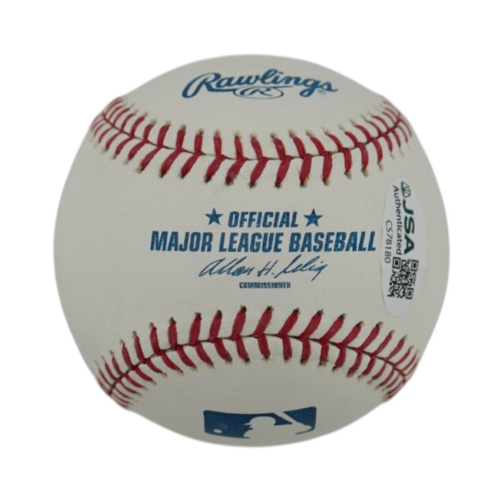 Andy Pettitte New York Yankeees Autographed OMLB Baseball JSA COA