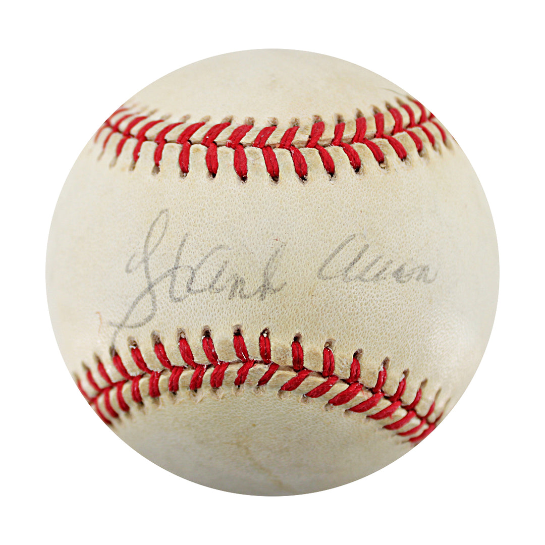 Hank Aaron Atlanta Braves Autographed ONL Baseball JSA LOA