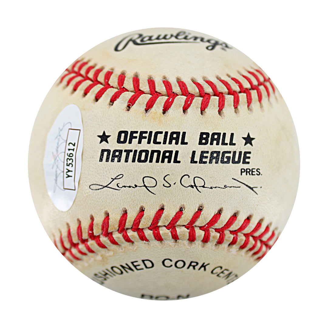 Hank Aaron Atlanta Braves Autographed ONL Baseball JSA LOA