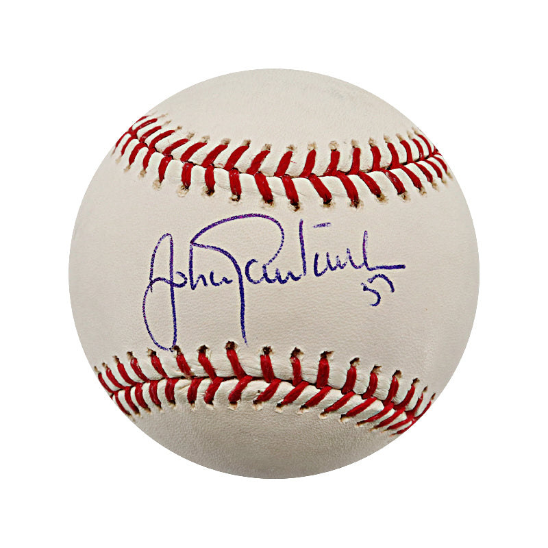 Johan Santana New York Mets Autographed Signed OMLB Baseball (JSA COA)