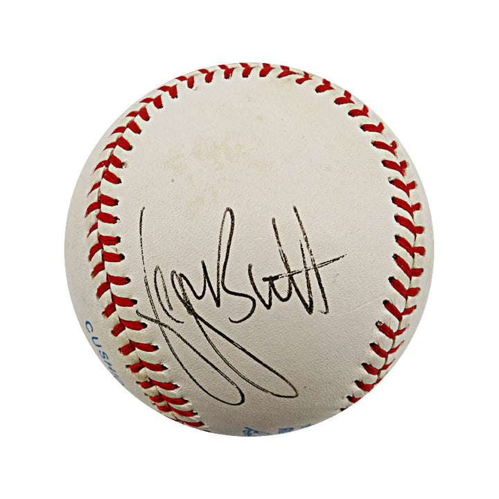 George Brett Kansas City Royals Autographed Signed Bobby Brown OAL Baseball (JSA COA)