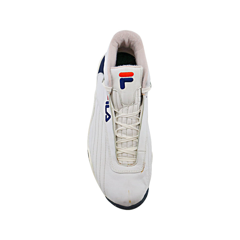 Glen Rice Heat Hornets Knicks Lakers Autographed Signed Fila Size 15 Sneaker (JSA COA)
