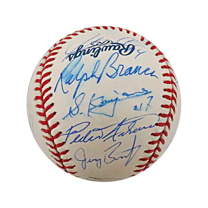 Tom Seaver, Jerry Koosman, Ed Kranepool 1973 NL Champion NY Mets Multi Signed Autographed OMLB Baseball (JSA LOA #YY86638)