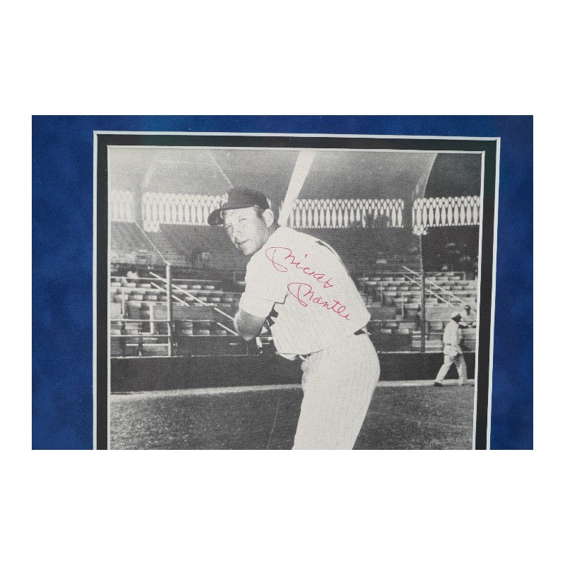 1961 New York Yankees Team Signed Cuts & Program Framed 36x44 Collage 26 Autos PSA LOA