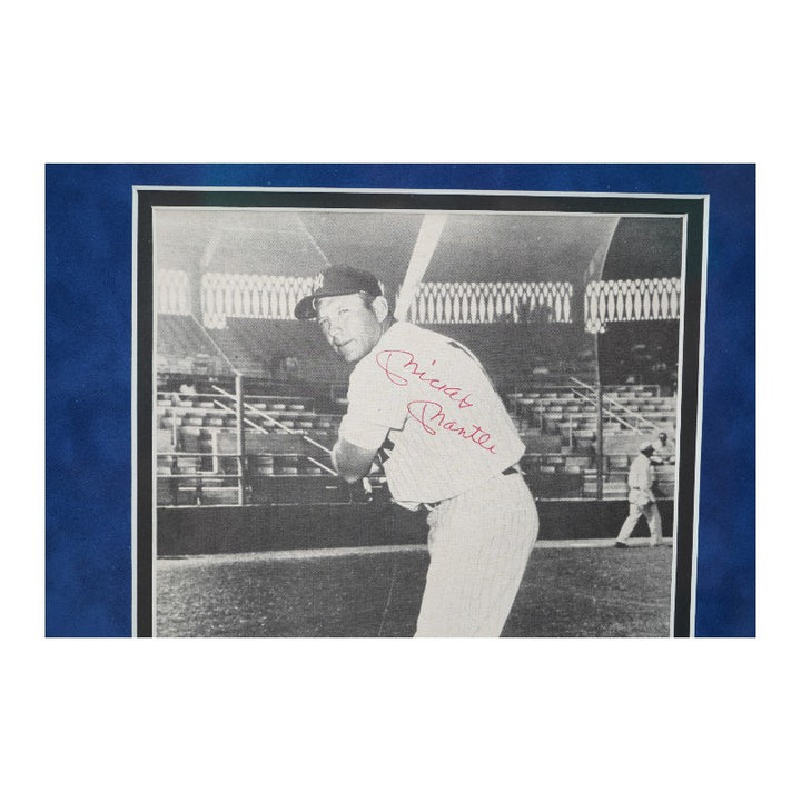 1961 New York Yankees Team Signed Cuts & Program Framed 36x44 Collage 26 Autos PSA LOA
