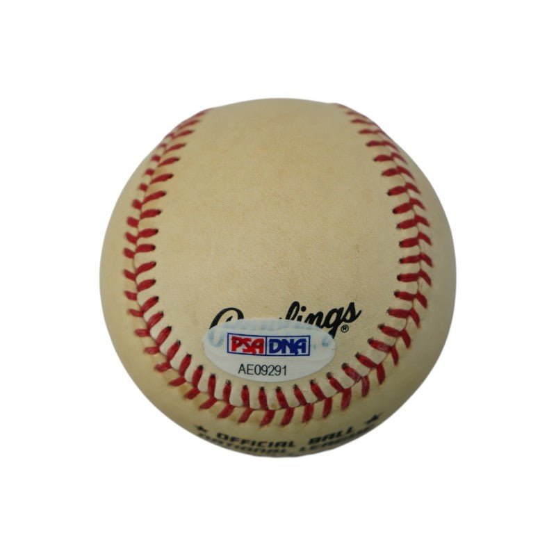 Pete Rose Cincinnati Reds Autographed ONL Baseball PSA Holo