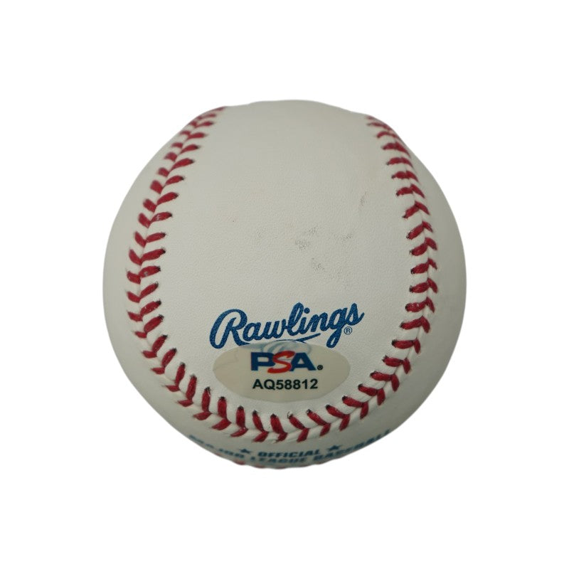 Dwight Doc Gooden Mets Yankees Autographed OMLB Baseball PSA Holo