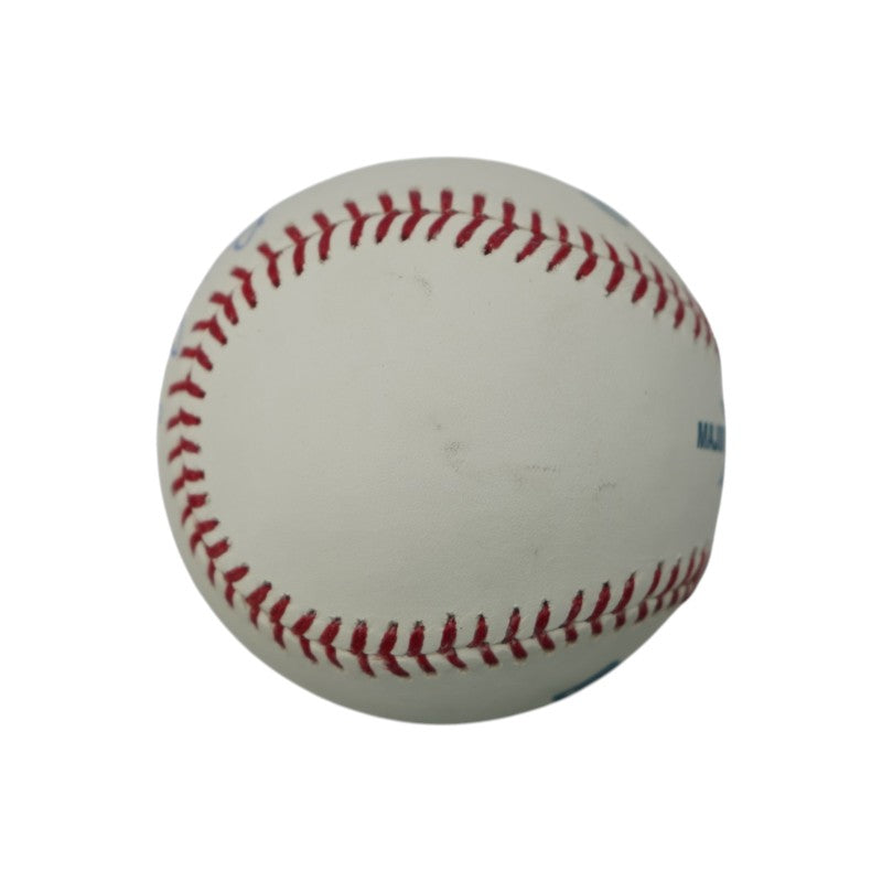 Bill Buckner Mookie Wilson New York Mets Dual Signed OMLB Baseball PSA Holo