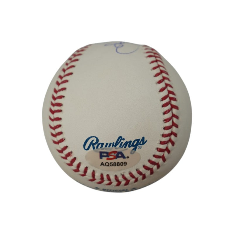 Benito Santiago Padres Giants Autographed Inscribed OMLB Baseball PSA Holo