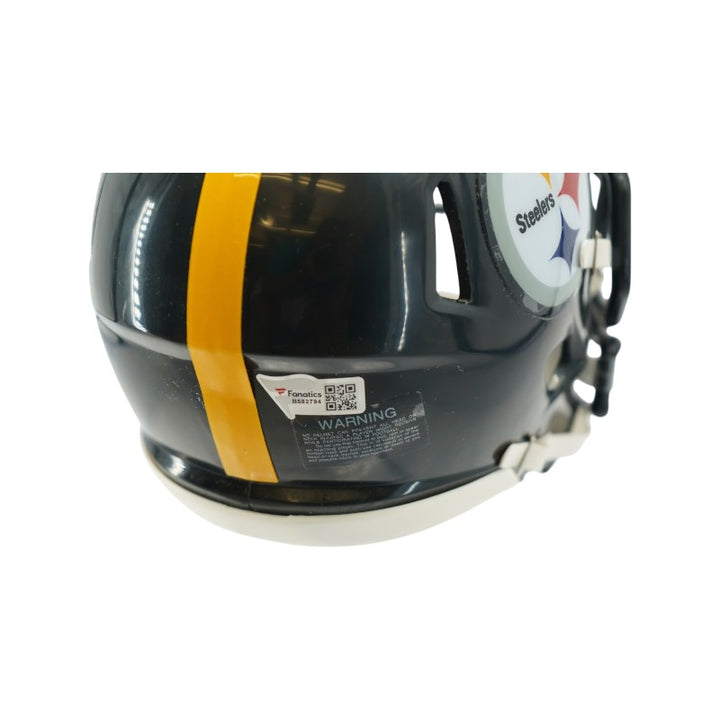 Najee Harris Pittsburgh Steelers Autographed Mini Helmet Fanatics Holo