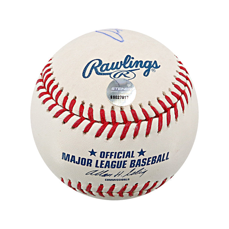 Derek Jeter, Mariano Rivera, Jorge Posada & Andy Pettitte New York Yankees Core 4 Multi Signed Autographed OMLB Baseball (Steiner COA & MLB Auth)