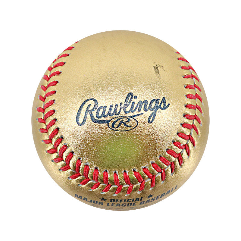 Don Mattingly New York Yankees Autographed Signed Inscribed "1985 AL MVP" Gold OMLB Baseball (CX Auth)