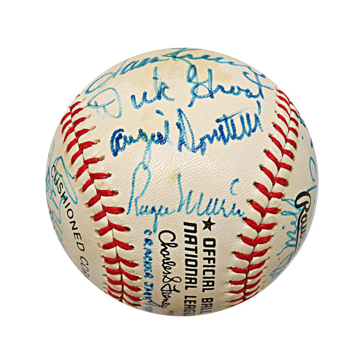 Roger Maris, Thomson, Feller Multi Signed Hall of Famers and Stars ONL Charles Feeney Ball (PSA LOA)