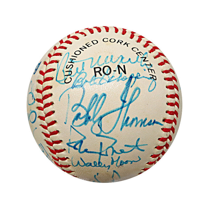 Roger Maris, Thomson, Feller Multi Signed Hall of Famers and Stars ONL Charles Feeney Ball (PSA LOA)