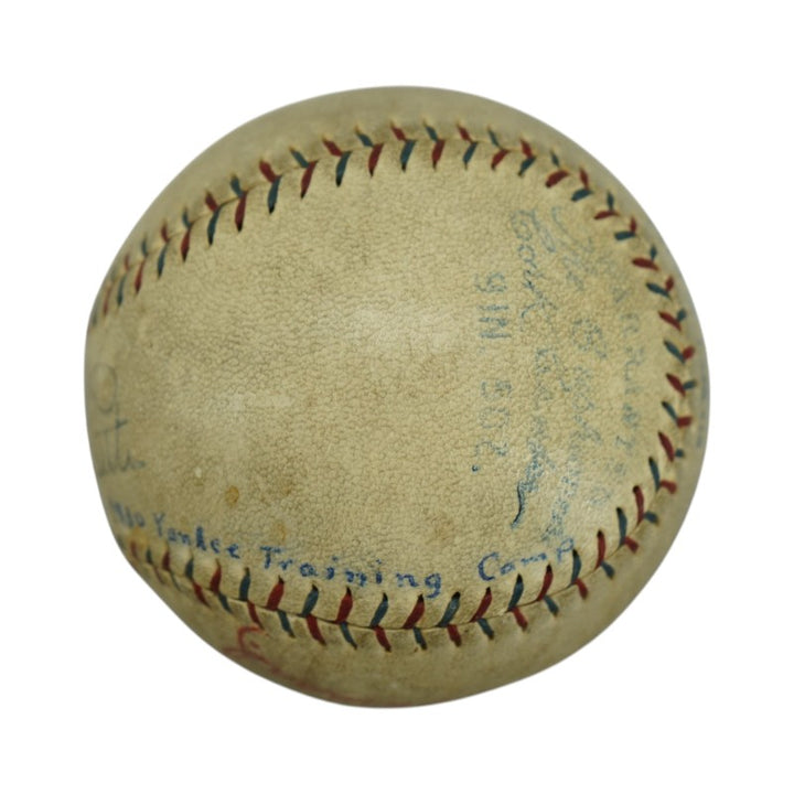 Babe Ruth New York Yankees Autographed OAL Baseball PSA LOA