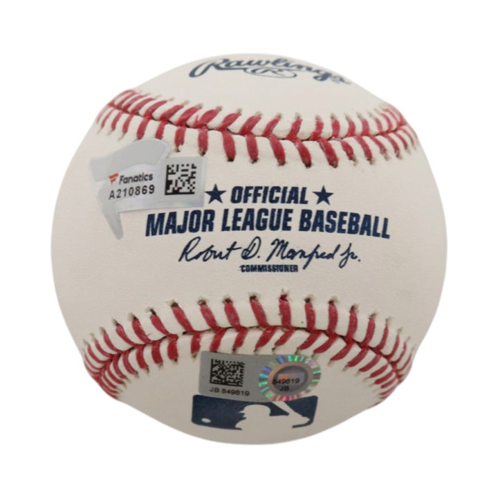 Aaron Judge New York Yankees Autographed OMLB Ball (Fanatics/MLB)
