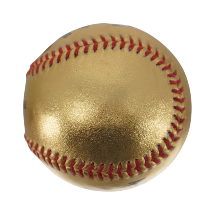 Aaron Judge New York Yankees Autographed 62 HR Gold Logo Ball LE 79/99 MLB/Fanatics Auth