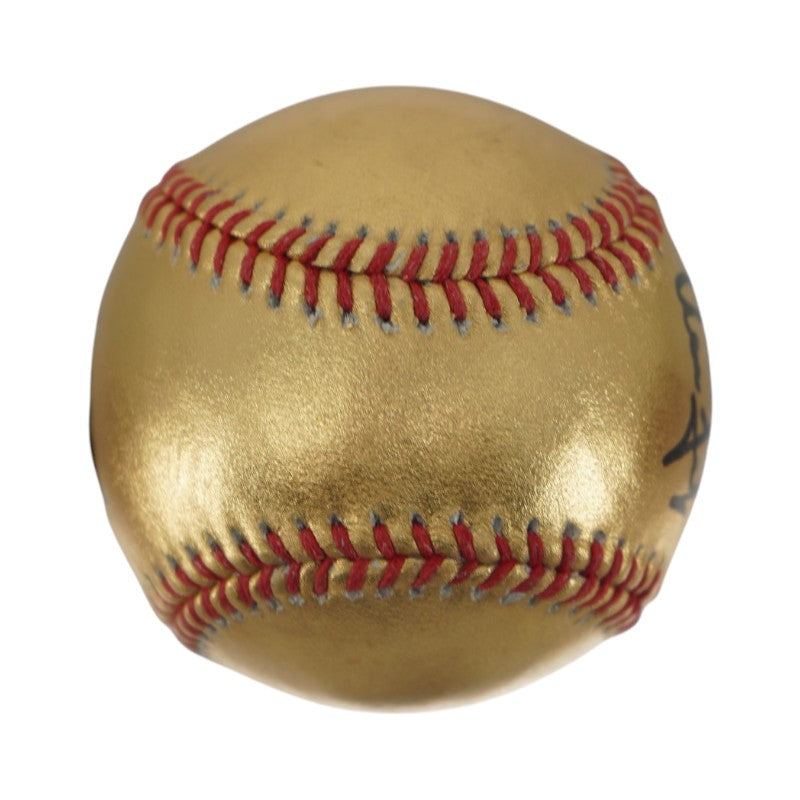 Aaron Judge New York Yankees Autographed 62 HR Gold Logo Ball LE 79/99 MLB/Fanatics Auth