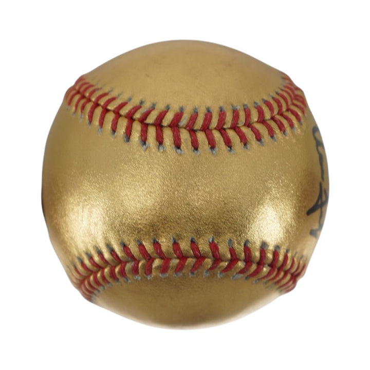 Aaron Judge New York Yankees Autographed 62 HR Gold Logo Ball LE 79/99 MLB/Fanatics Auth